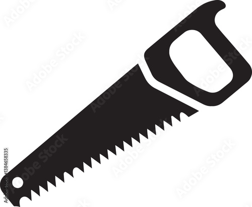 Hand Saw silhouette
