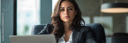 Focused Professional Financial IT Specialist Analyzing Data at Desk photo