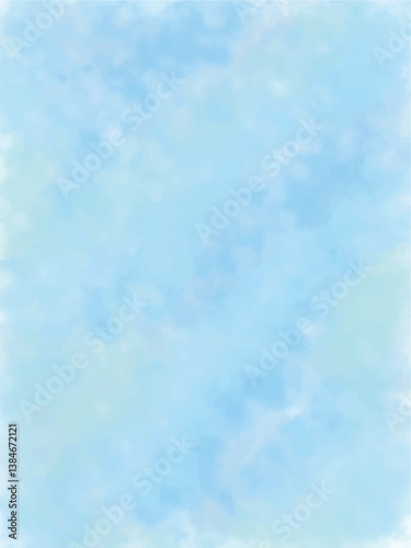 Adobe Illustrator Artwork Sky’s Whispers (10) – Blue Colored Sky In The Canvas	