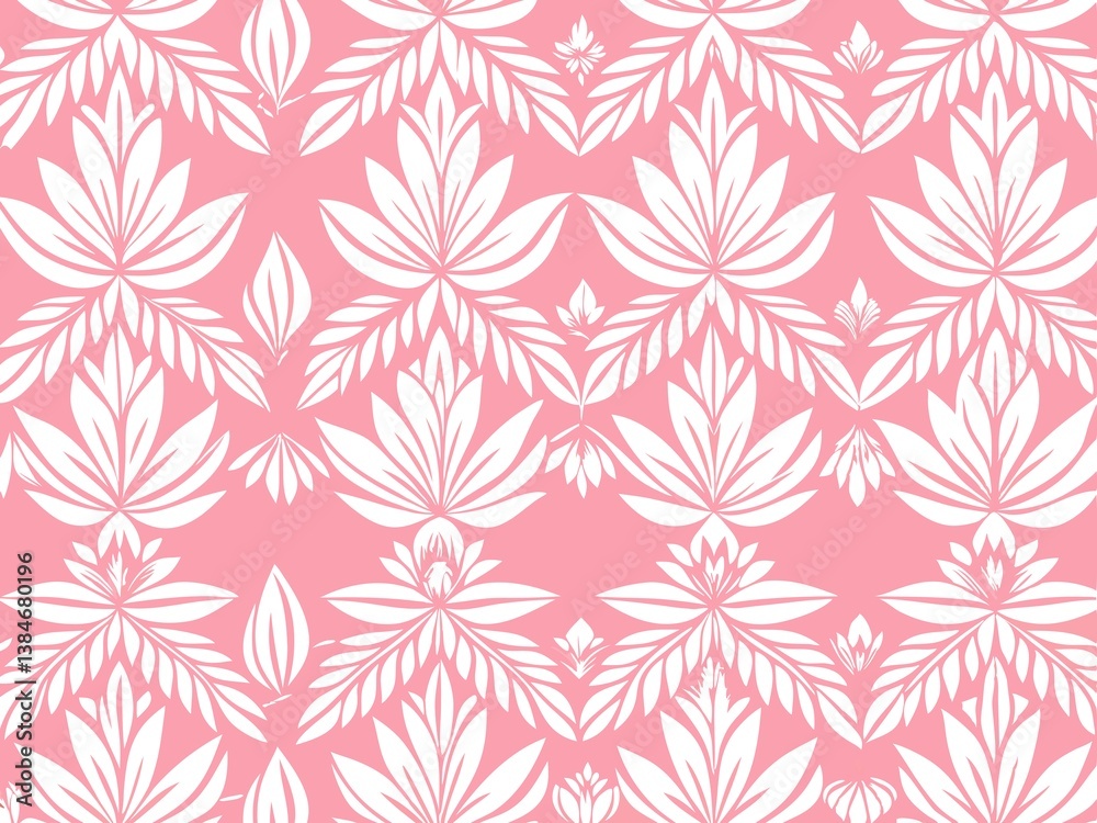 Fototapeta premium seamless floral background, seamless floral pattern, seamless pattern with flowers