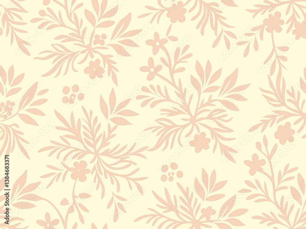 Obraz premium seamless floral background, seamless floral pattern, seamless pattern with flowers
