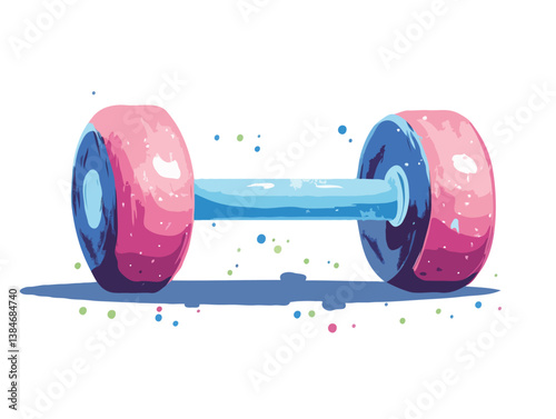 dumbbell vector art