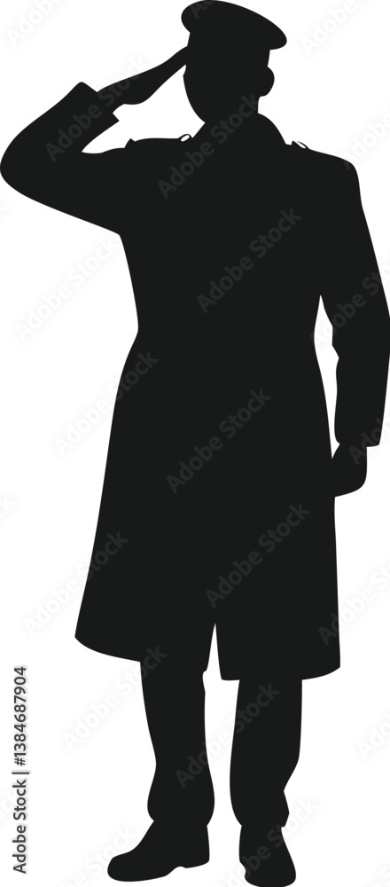 Black Military Silhouette Vector – Man in Army Uniform Side View | Adobe Illustrator Artwork Black Military Silhouette Vector – Man in Army Uniform Side View | Adobe Illustrator Artwork