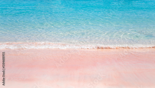 Pink Beach, Island Padar, Komodo National Park, Flores, Indonesia, Southeast Asia.