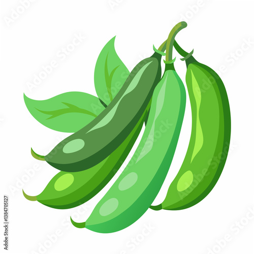fresh green peas