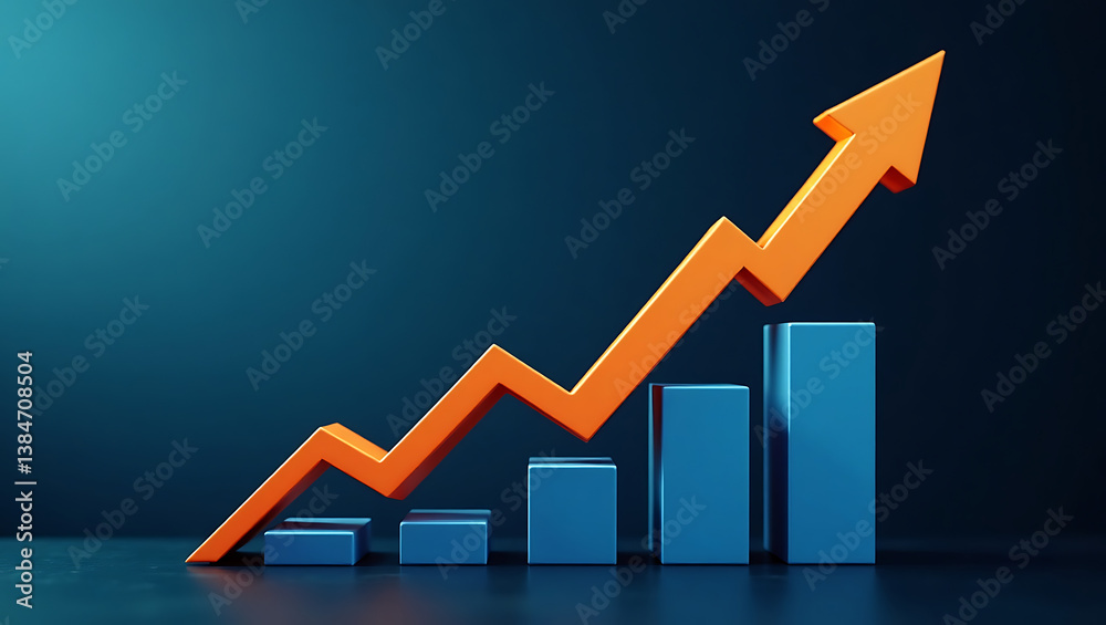 Growth business graph finance data diagram concept on stock market background with financial investment economy analysis chart or increase profit economic strategy success goal motivation development
Growth business graph finance data diagram concept on stock market background with financial investment economy analysis chart or increase profit economic strategy success goal motivation development
