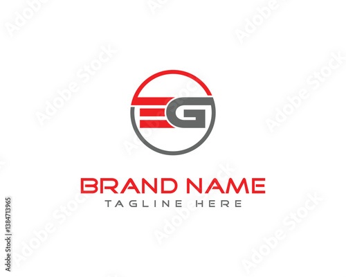 Free Download Abstract EG letter company logo design vector template. - GFXLoad