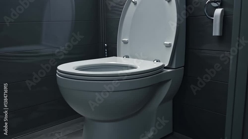 Modern Bathroom Toilet Interior Design