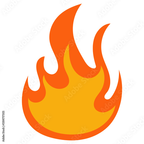 Flame Vector Element
