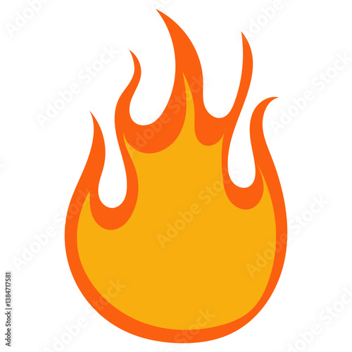 Flame Vector Element