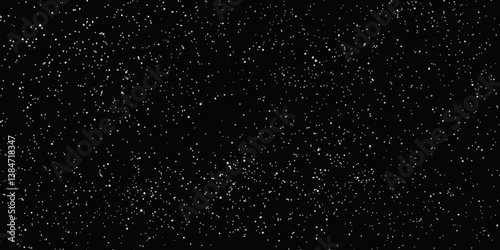 Starry night sky galaxy space background. 3D photo.Long cosmos with bright stars. Realistic milky way.Deep universe with constellation. Vector illustration.