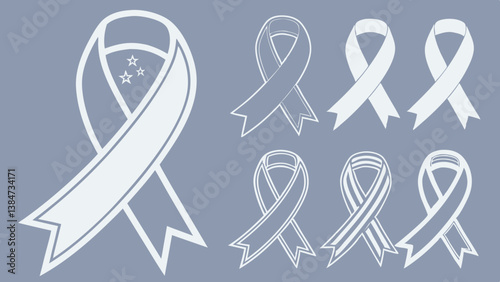 Laurel wreath , shield , wing , ribbon , and banners vector set . Laurel wreath s, shield s, wing s, ribbon s illustration for awards , heraldry , logos , badges , and branding designs	