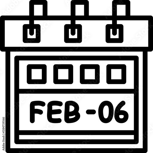 Sixth February Icon