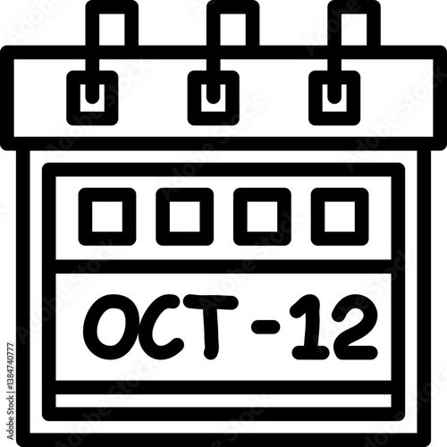 Twelfth October Icon