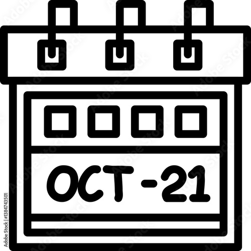 Twenty-First October Icon