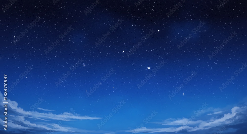 Fototapeta premium Celestial Embrace AI Generated