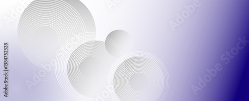 Abstract blue circle background. Vector illustration design for presentation, banner, cover, web, flyer, card, poster, wallpaper, texture, slide and business card