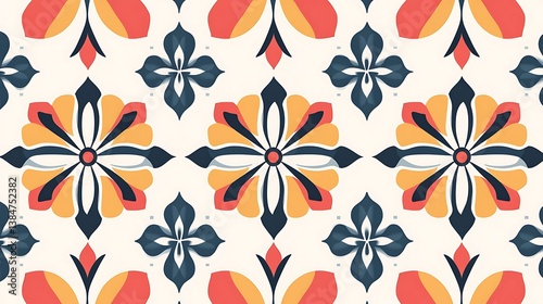 High-Resolution Symmetrical Geometric Vector Style