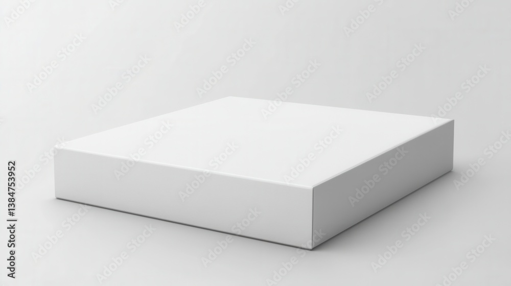 Blank square box, simple and clean design Blank square box, simple and clean design