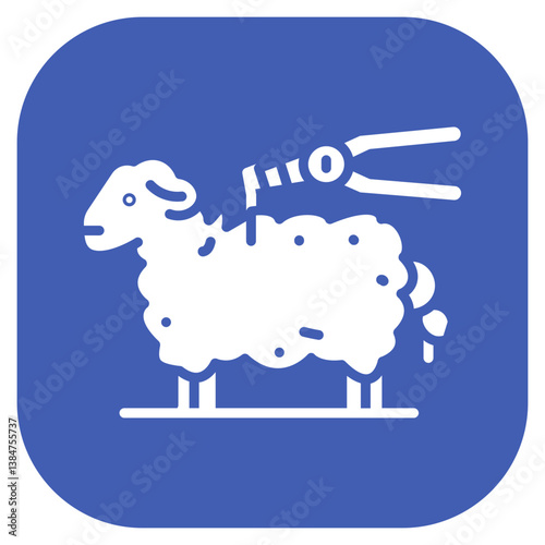 Sheep Shearing Icon