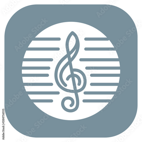 Background Score Vector Icon