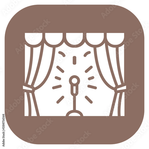 Behind the Scenes Vector Icon