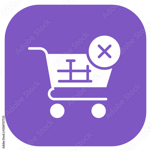 Order Cancellation Vector Icon