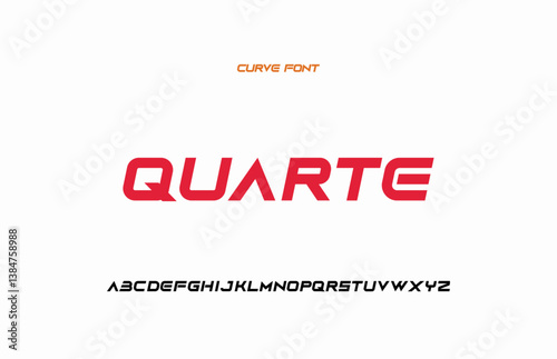 curve font, modern font, creative font, typo font, for movie, music, racing, fashion, sport, cricket