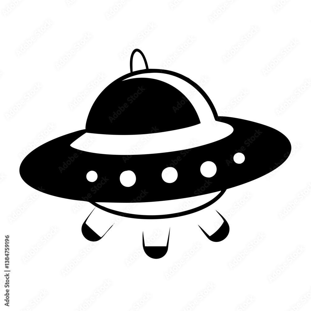 ufo icon, ufo silhouette vector illustration-simple silhouette illustration of ufo, perfect for ufo logos and icons ufo icon, ufo silhouette vector illustration-simple silhouette illustration of ufo, perfect for ufo logos and icons