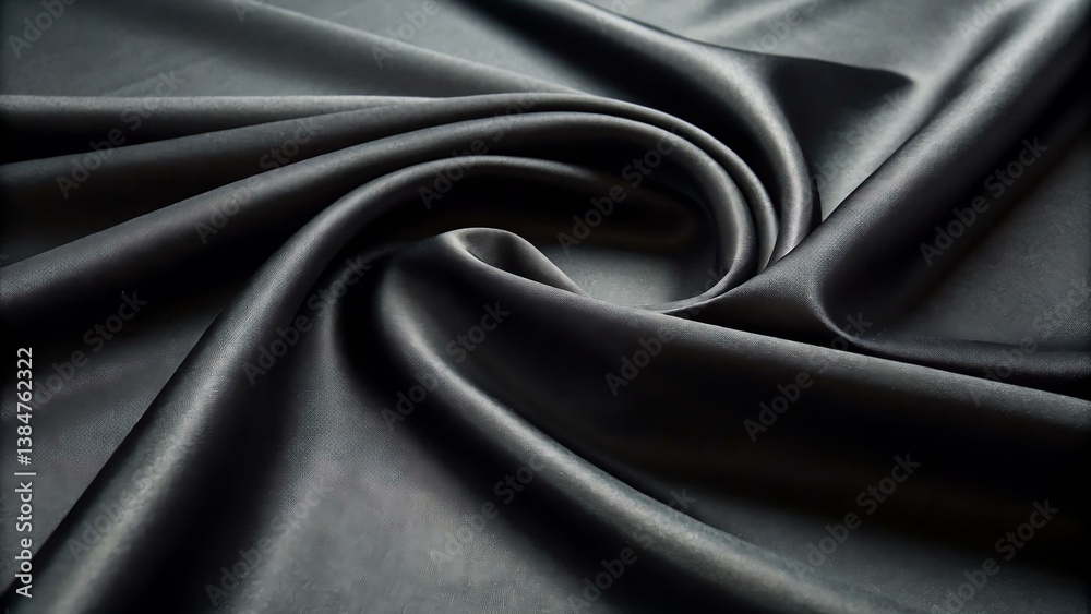 Obraz premium Matte black texture with soft shadows