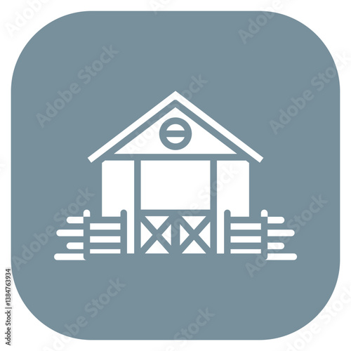Stable Vector Icon