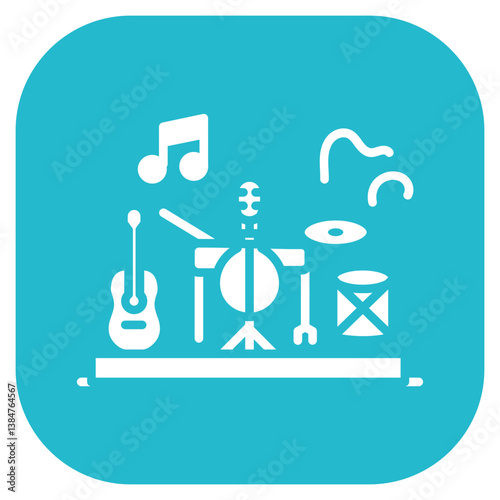 Live Music Performance Icon