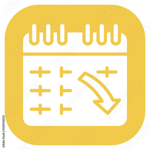 Depreciation Schedule Icon