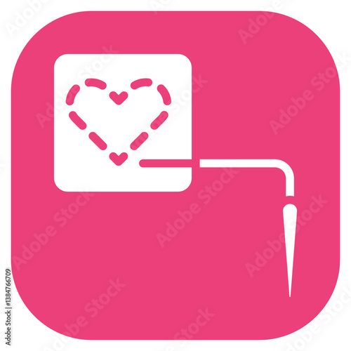 Applique Vector Icon