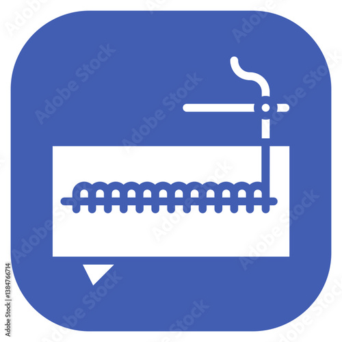 Backstitch Vector Icon