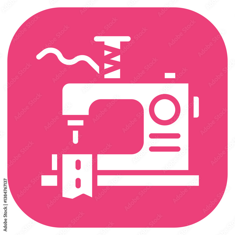 Serger Vector Icon Serger Vector Icon