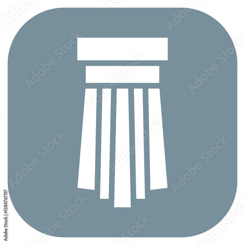 Pleats Vector Icon