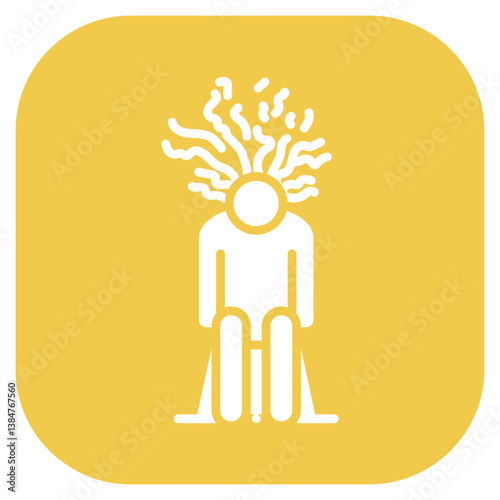 Mental Exhaustion Icon