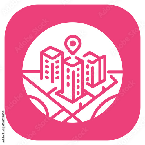 Hotel Map Icon