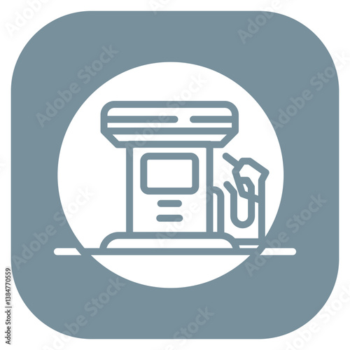 Petrol Station Icon