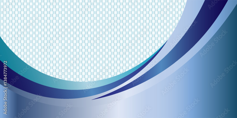 Obraz premium Stripes on blue sky and gradient background. soft backdrop and modern style. geometric shape patte