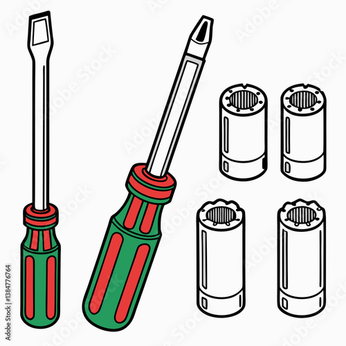 set of screwdriver bits