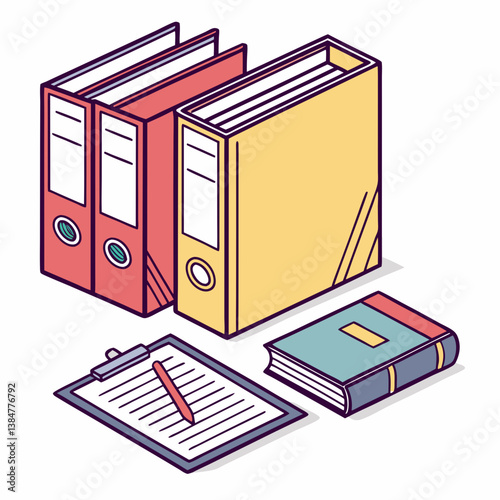 folder with documents