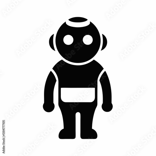 Blue robot character holding a wrench in a 3D cartoon illustration style