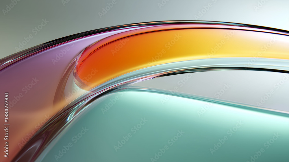 Abstract minimalist transparent 3d glass background Abstract minimalist transparent 3d glass background