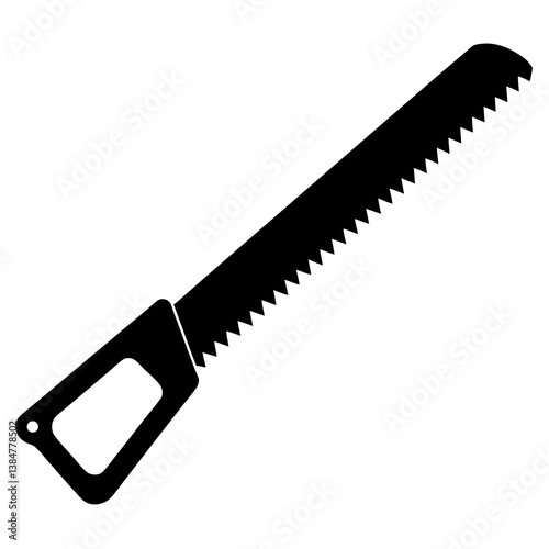 saw vinyl ready vector illustration