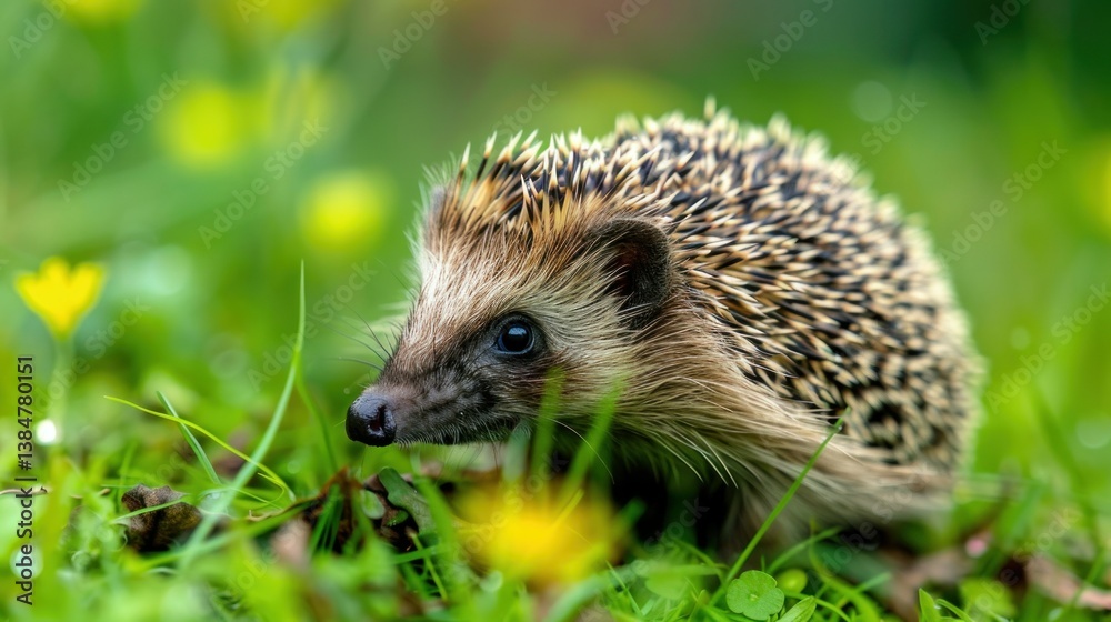 A hedgehog in a green garden after a spring rain. stock photo --ar 16:9 --style raw --v 6 Job ID: b6607e8b-e315-4750-afd0-9f6b7ab5d2ef A hedgehog in a green garden after a spring rain. stock photo --ar 16:9 --style raw --v 6 Job ID: b6607e8b-e315-4750-afd0-9f6b7ab5d2ef