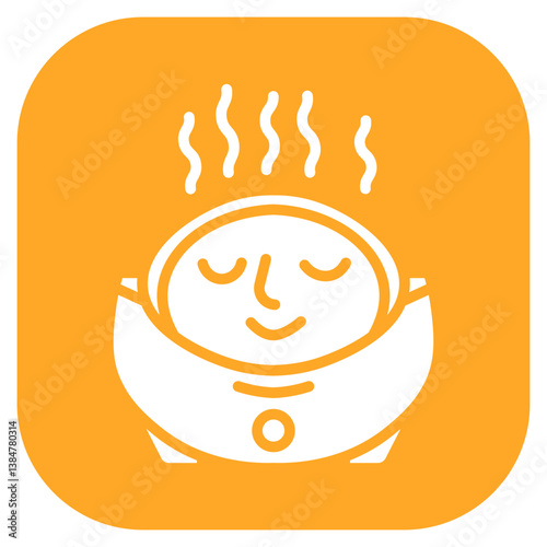 Facial Steamer Vector Icon