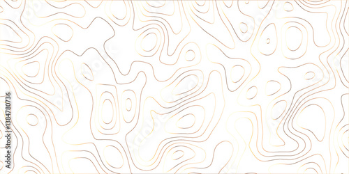 Minimal contour illustration inspired by natural elevation and abstract patterns

