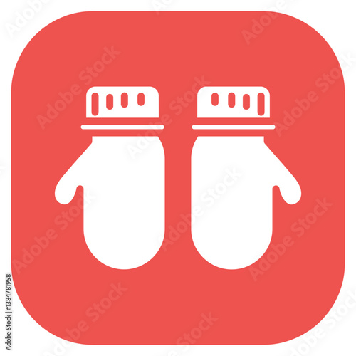Winter Gloves Icon